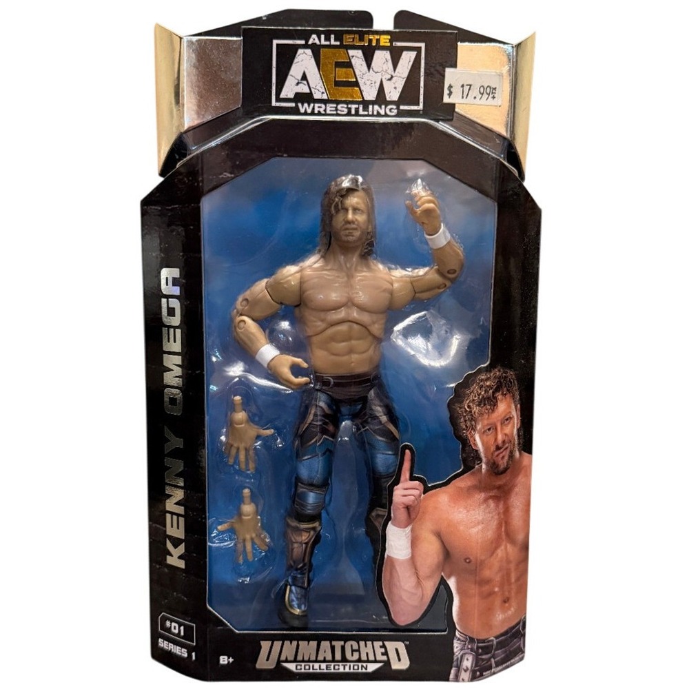 AEW Unmatched Collection Series 1 Kenny Omega Action Figure 01 Jazwares